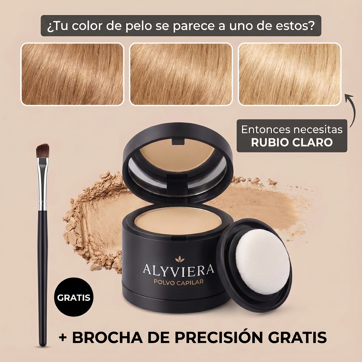 ALYVIERA POLVO CUBRE-RAÍCES