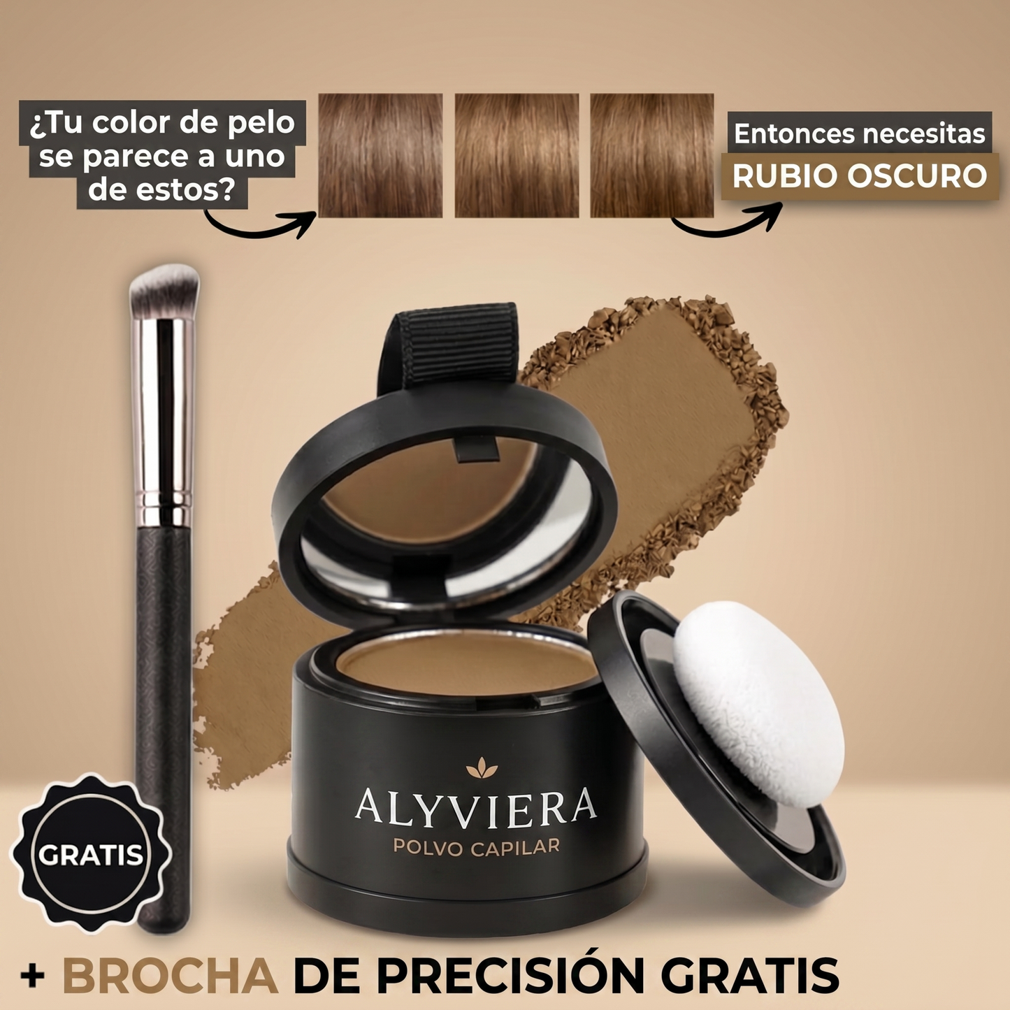 ALYVIERA POLVO CUBRE-RAÍCES