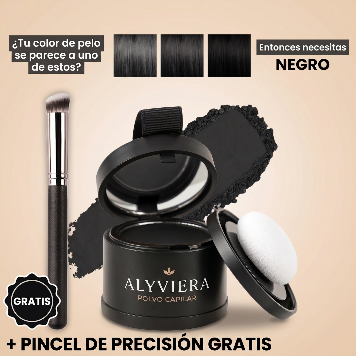 ALYVIERA POLVO CUBRE-RAÍCES