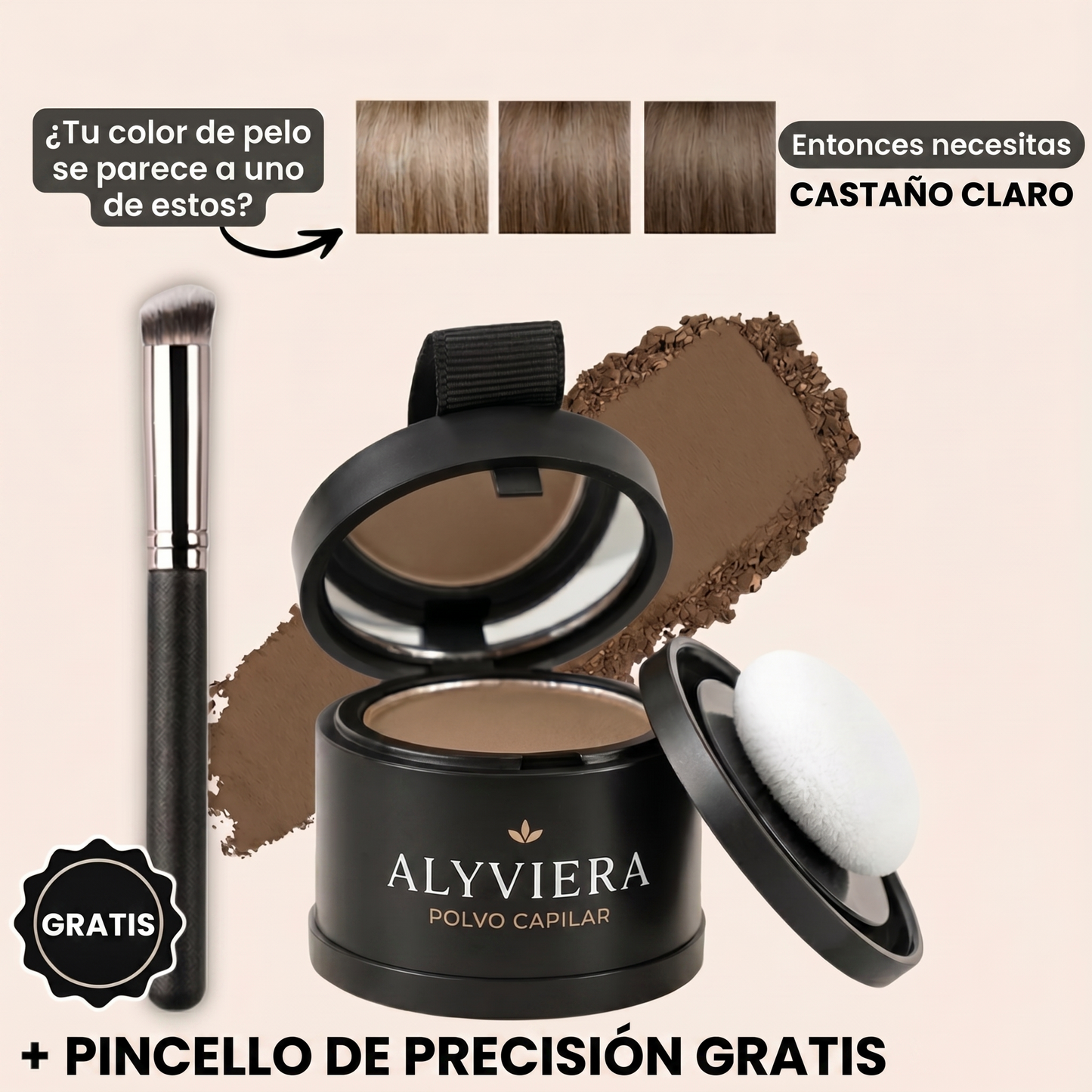 ALYVIERA POLVO CUBRE-RAÍCES