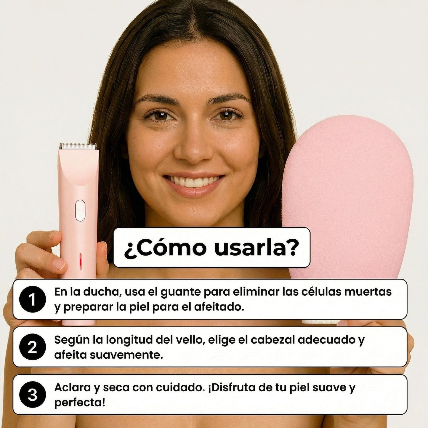 Maquinilla 2 en 1 para Bikini y Cuerpo Alyviera™
