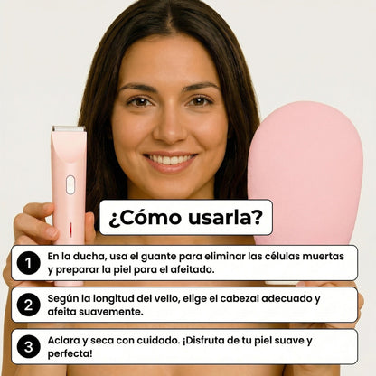 Maquinilla 2 en 1 para Bikini y Cuerpo Alyviera™