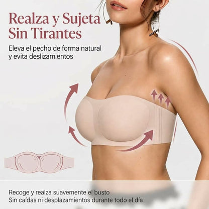 Sujetador invisible push-up