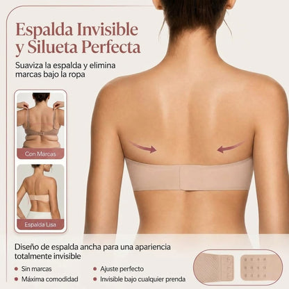 Sujetador invisible push-up